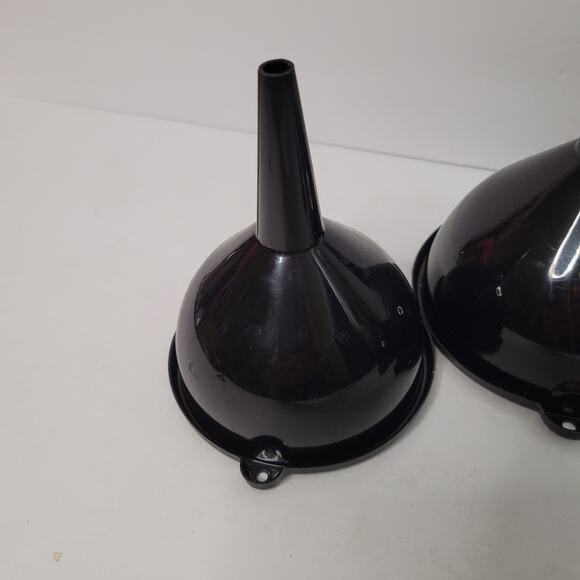 Set of Three Black Funnels - Picture 2 of 9
